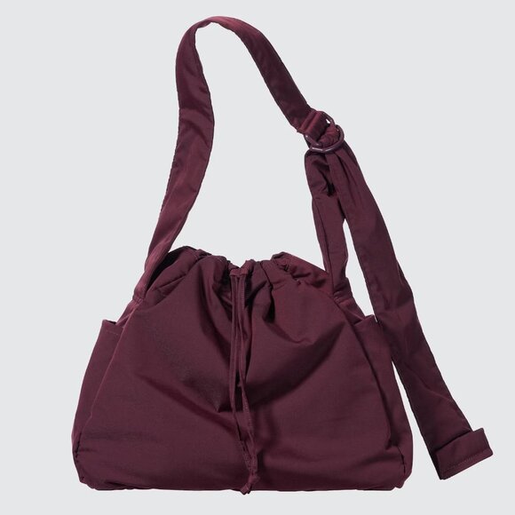 Uniqlo Handbags - NWT Uniqlo C Soft Puffy Shoulder Bag - Wine